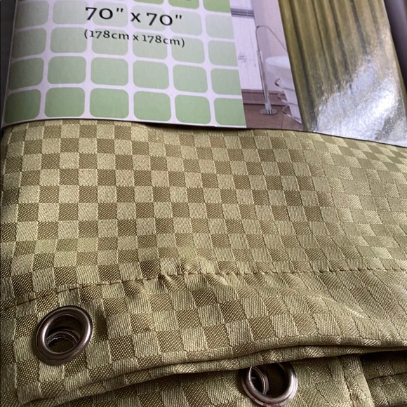 Fabric Shower Curtain - Picture 2 of 3